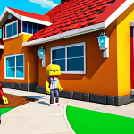 **Prompt:** A vibrant, imaginative Roblox-style scene depicting an avatar meticulously building a detailed dream house in a welcoming, colorful neighborhood. Show elements of construction, interior design, and a sense of creative freedom, with other avatars nearby engaging in daily life activities. The scene should emphasize the joy of creation and personal expression within a virtual world.
    *   **Keywords:** Roblox-style, virtual dream home, avatar building, detailed construction, creative freedom, colorful neighborhood, simulation game, digital architecture.